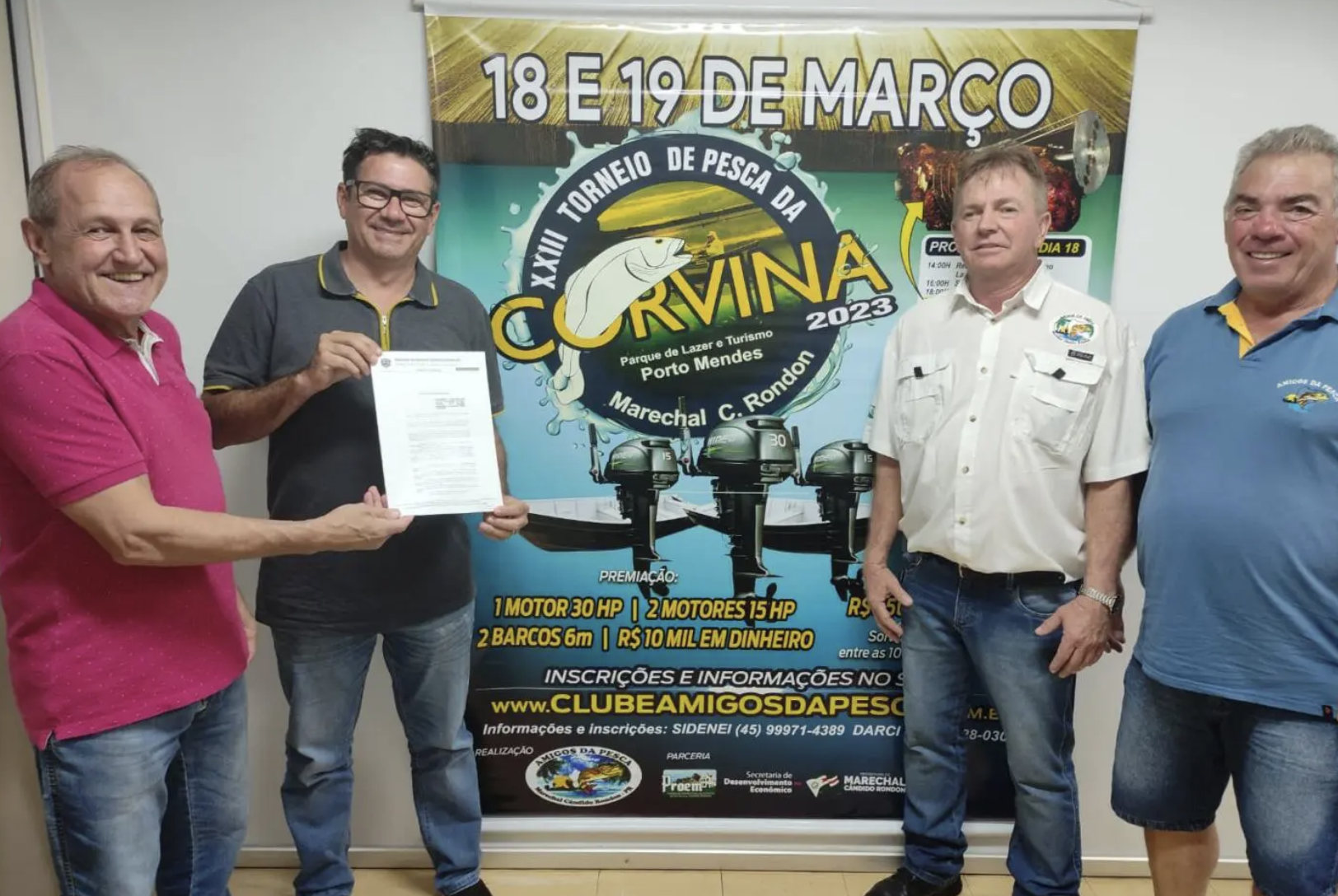 23º Torneio de Pesca Esportiva da Corvina de Marechal Rondon-PR está com inscrições abertas
